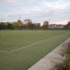 herbstlicher Hockeyplatz